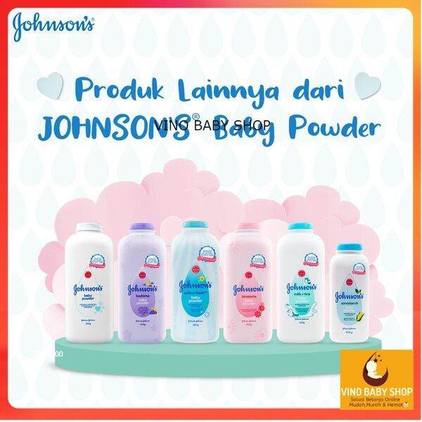 JOHNSONS BABY POWDER 300 GR VINO BABY SHOP | Lazada Indonesia