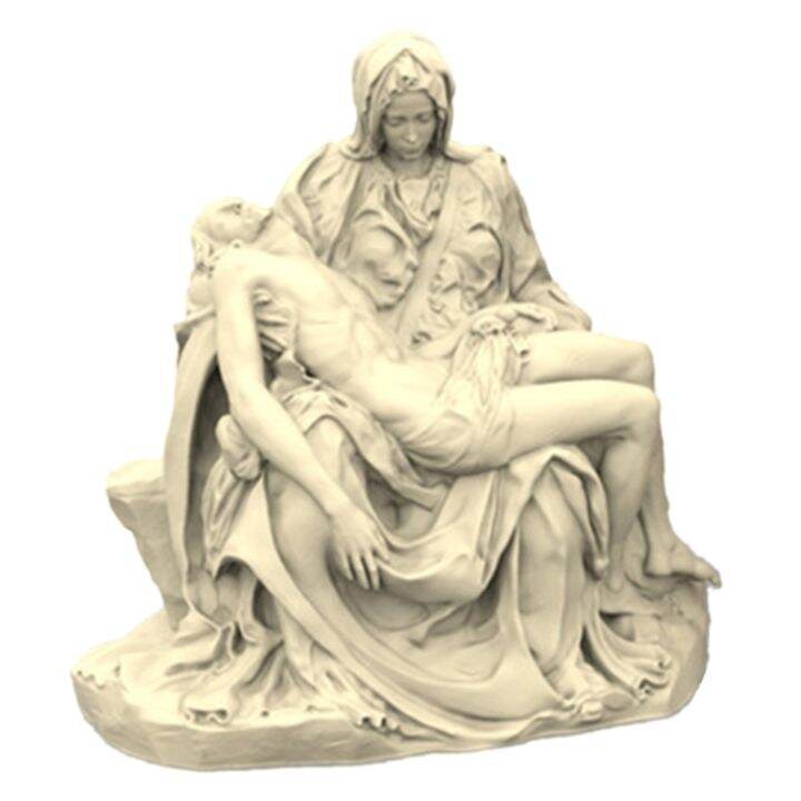 แม่พิมพ์ซิลิโคน-pieta-แม่พิมพ์เทียนหอมรูปปั้นกรีกโรมันแม่พิมพ์พลาสเตอร์ยิปซั่มสำหรับสบู่การตกแต่งบ้านทำเทียน