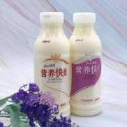 Giải nhiệt mùa hè  Combo 2 chai Nước uống sữa chua vị dừa Chai 500ml bổ