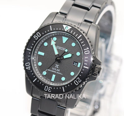 นาฬิกา Seiko Prospex Solar Black Series Night Vision SNE587P1 Limited Edition (ของแท้ รับประกันศูนย์) Tarad Nalika