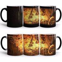 Creative Magic Mugsmysterious placeHot Drink Cup Color Changing Mug letter Marauders Map Mischief Managed Wine Cup Gift