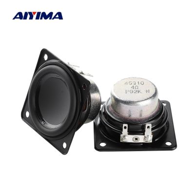 AIYIMA ลำโพงนีโอดิเมียมสเตอริโอลำโพงวิทยุ Hi-Fi 2ชิ้นขนาด1.75นิ้ว48มม. 4โอห์ม15วัตต์สำหรับลำโพงบลูทูธ JBL