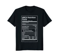 Black Pride Hbcu Nutrition Facts 2019 New Arrival Summer Fashion Short Sleeves 100% Cotton Design Your Own T Shirt