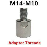 เครื่องบดมุม m14 ถึง m10 อะแดปเตอร์ตัวแปลงเกลียว Adapte อินเทอร์เฟซตัวเชื่อมต่อสกรูก้านเชื่อมต่อ Nuts Slotting 125 150 Type-SJK STORE