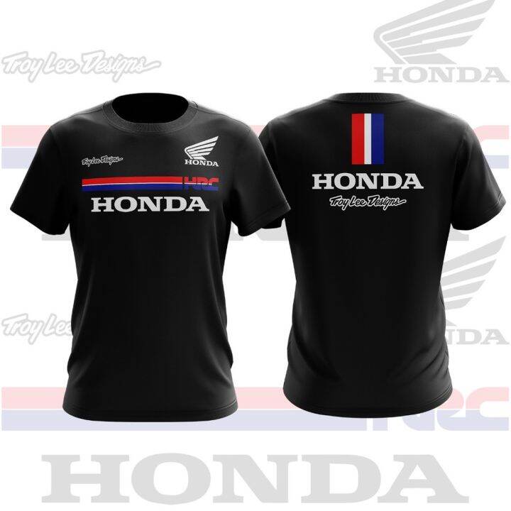 new-fashionhonda-hrc-troy-lee-vintage-design-motorcycle-t-shirt-3d-print-fashion-casual-unisex-sports-top-comfortable-breathable-2023