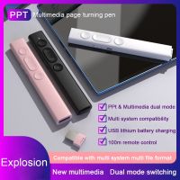 Recharge 2.4G Wireless PowerPoint Clicker Pointer Remote Control PPT Presenter Pen N26C