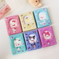 Kawaii Cartoon Photocard Collect Book Kpop Mini 3inch Photo Holder Binder 40pocket Idol Photo Album With Keychain