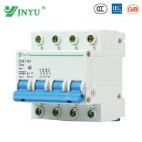 4P 400V ขนาดเล็กเบรกเกอร์ C ประเภท C Dz47ป้องกันการแยกวงจร6a 32a 63a Mcb