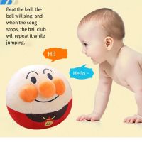 Cartoon Electronic Pet Bouncing Jumping Plush Toys Pig Dog Doll USB/remote Control Stuffed Beating Sing Animals Model for Kids