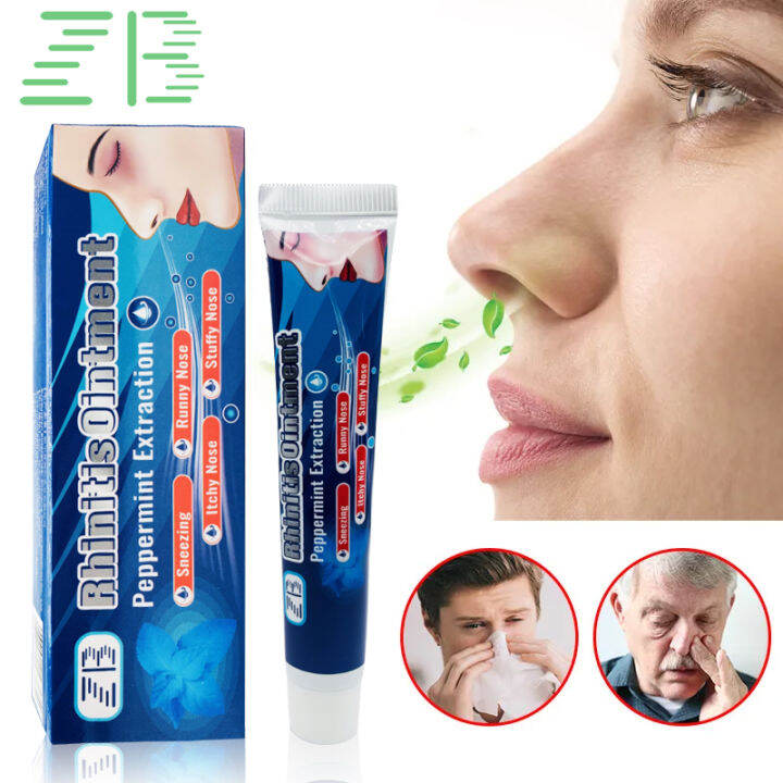 ZB Peppermint Extract RHINITIS CREAM for Itchy Nose, Runny Nose, Nasal