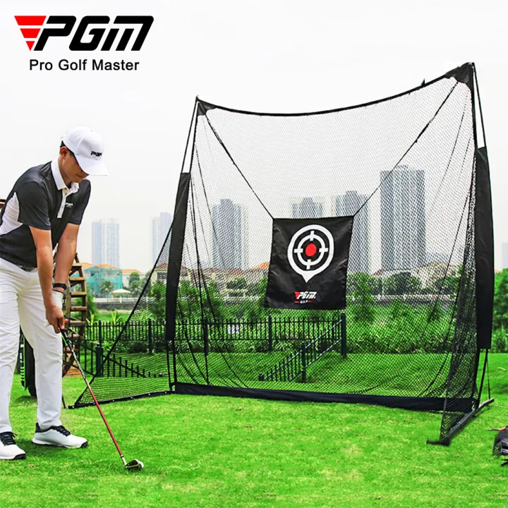 PGM Indoor Golf Practice Net Swing Cutter Net Golf Practice Machine