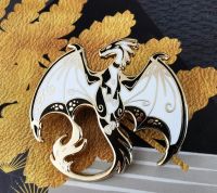 Sky Dragon Enamel Pin Metal Brooch Pin