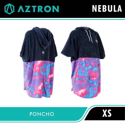 Aztron Nebula Poncho เสื้อคลุม ชุดคลุม กันแดด ฝน หรือลมทะเลได้ เนื้อผ้าPolyeste เนื้อผ้าซับน้ำได้ดี ให้ความอบอุ่นร่างกาย