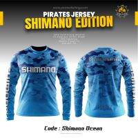 ☎ ร้านตกปลา แบบละเมิดลิขวิด Baju PANCING SHIMANO OCEAN EDITION เสื้อกีฬาตกปลา