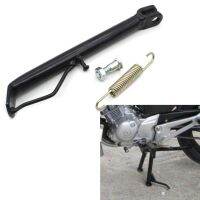 ▪☊㍿ Motorcycle Kickstand Sidestay Side Stand Parking Racks Support Kit With Spring Bolt For YAMAHA YBR125 YBR 125 YS125 Side Support