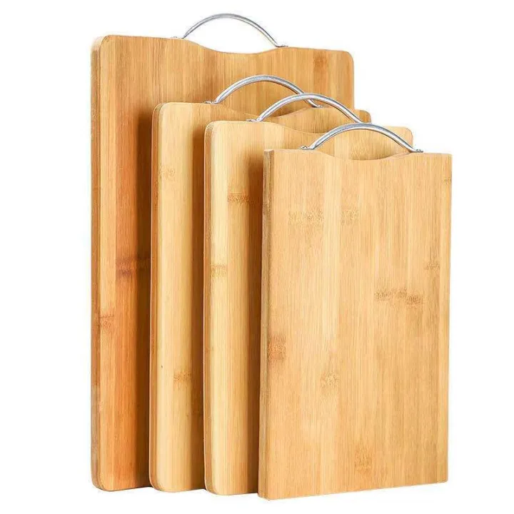 All Sizes Wooden Chopping Board Wood Cutting Board Kitchenware Bamboo Chopping Pad Sangkalan