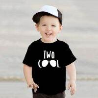 2 Year Old Kid Birthday Tshirt Two Cool Print Funny Toddler Boys Girls Short Sleeve Party T-shirt Children Cute T Shirt Clothes