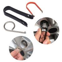 Wheel Bolt Nut Caps Covers Puller Tool Center Cover Cap Removal Hook Clips Tools for Most Model Cars