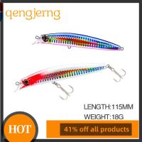 QENGJERNG2394 115Mm/18G Shoal ตา3D เหยื่อตกปลา Minnow เหยื่อเหยื่อล่อปลาเหยื่อตกปลาเทียม