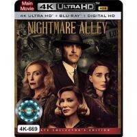 4K UHD หนังใหม่ เสียงไทยมาสเตอร์ Nightmare Alley ทางฝันร้าย สายมายา