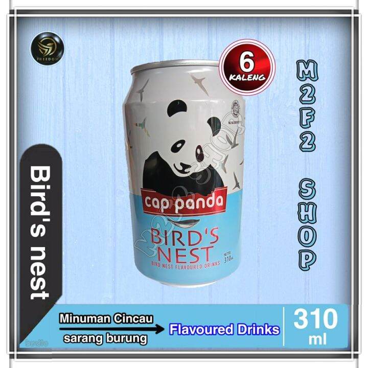 Cap Panda Minuman Bird's Nest Panda Sarang Burung Kaleng 310 ml