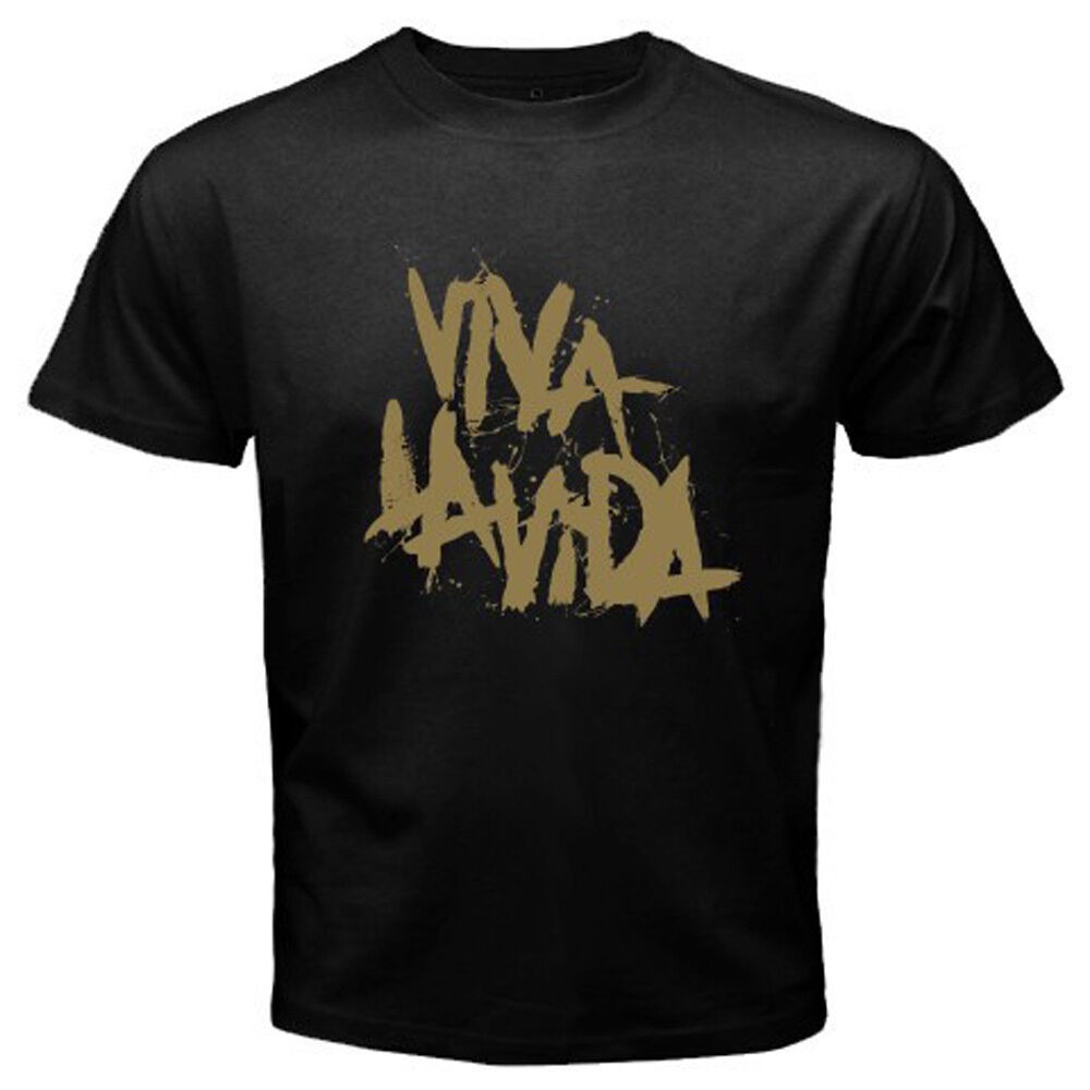 New COLDPLAY VIVA LAVIDA Alternative Rock Band Mens T-Shirt Size S-3XL 