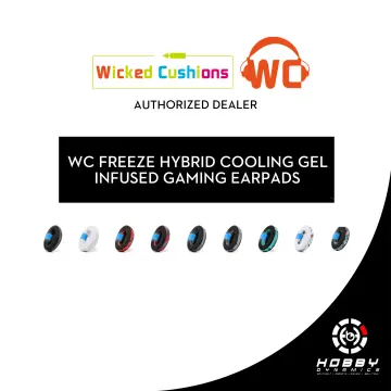 WC FreeZe Virtuoso Cooling Gel Gaming Ear Cushions – Wicked Cushions