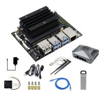 For Jetson Nano 4GB Developer Kit Intelligence Development Board Kit with Jetson Nano Module+Aluminum Case