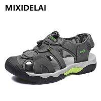 【CW】 Mens Leather Sandals Men