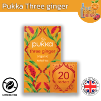 Pukka Three Ginger ปุกก้า ชาสมุนไพร ขิง 3 ชนิด 20 ซอง