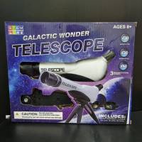 TELESCOPE กล้องโทรทรรศน์ สำหรับเด็ก กำลังขยาย 20x 30x 40x ขาตั้งปรับระดับได้อิสระ เลนส์ พลาสติก