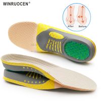 [ร้อน] Orthopedic Insoles Orthotics เท้าแบนสุขภาพ Sole Pad สำหรับรองเท้าใส่ Arch Support Pad สำหรับ Plantar Fasciitis Feet Care Insoles