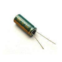 100PCS 1800UF 16V 1800MFD 16โวลต์10*25มม.อลูมิเนียม Electrolytic Capacitor 1800mf16v 16v1800mf 1800uf16v 16v1800uf