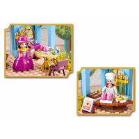 Hot Sluban Building Block Girl Friends Princess Village Cake Shop 199Pcs อิฐการศึกษาของเล่นไม่มีกล่องขายปลีก