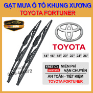 Cần gạt nước mưa khung xương sắt xe Toyota Fortuner thanh gạt kính nước