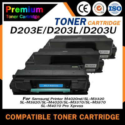 HOME Toner หมึกเทียบเท่าสำหรับรุ่น D203L/D203E/D203U สำหรับ SAMSUNG Printer SL-M3320/M3310/m3820/m4020/m3370/m3870/m4070/M3320/D203