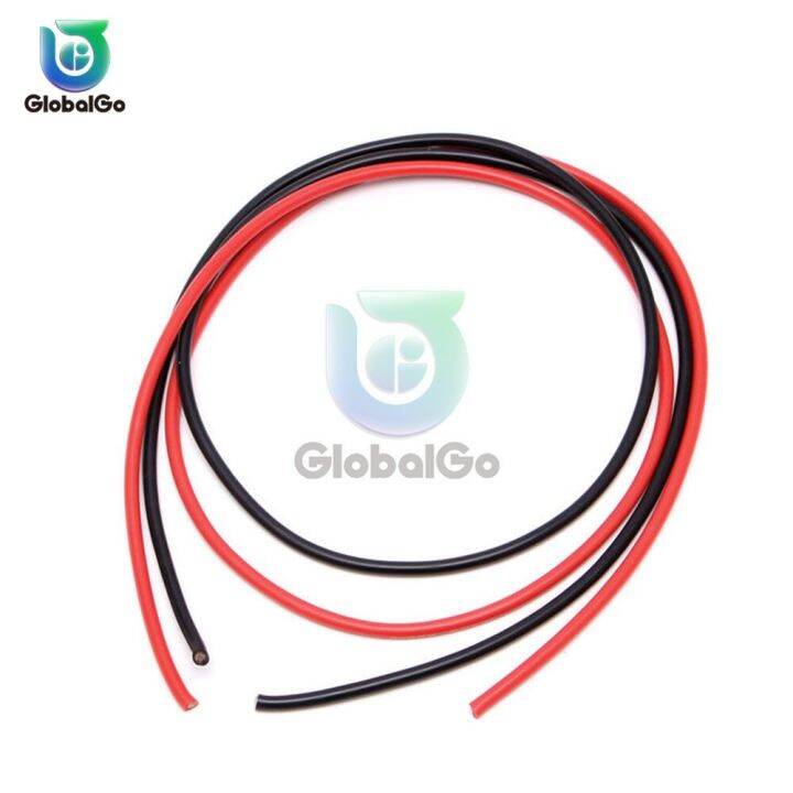 xblftn-12awg-10awg-ลวดซิลิกอน14awg-2เมตรนุ่มกันความร้อนทองแดงชุบดีบุกสายซิลิโคนสายที่ควั่นแล้ว