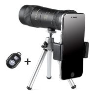 HD 8-40X Telephoto Zoom Lens for Smartphone iPhone Samsung Xiaomi Huawei Retractable Telescope Waterproof Professional ED Glass Smartphone Lenses