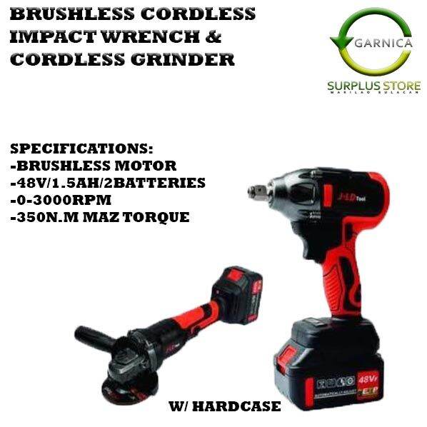 JLD BRUSHLESS CORDLESS IMPACT WRENCH & GRINDER Lazada PH