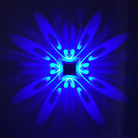 Creative LED Wall Light 3W AC85-265V Butterfly Modern Light Fixture Luminous Lighting Sconce indoor Wall Decoration