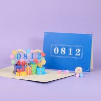 3D Pop Up Greeting Cards with Envelope DIY 0 9 Numbers Postcards for Birthday Party Decoration Mom Wife Sister Boy Girl