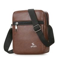 Cross Fashion Leather Waterproof Male Mens 2022 Man Mini Mens Body Handbags For Casual Bags Shoulder Messenger Handbags Bag