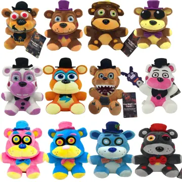 Five Nights at Freddy's Security Breach 18cm Fnaf Plush Toys Vannie  Glamrock Montgomery Gator Roxanne Stuffed Dolls