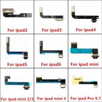 เครื่องชาร์จ USB ชาร์จพอร์ตหัวต่อหลังปลั๊กชาร์จด็อคซ็อกเก็ต Flex Rion Ipad Mini Air ซ่อมแซมชิ้นส่วนสำหรับ2 3 4 5