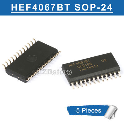5ชิ้น CD4067BM HEF4067 SOP24 HEF4067BT CD4067BM96 SOP-24มัลติเพล็กเซอร์อะนาล็อก16ช่อง /Demultiplexer แบบใหม่ดั้งเดิม