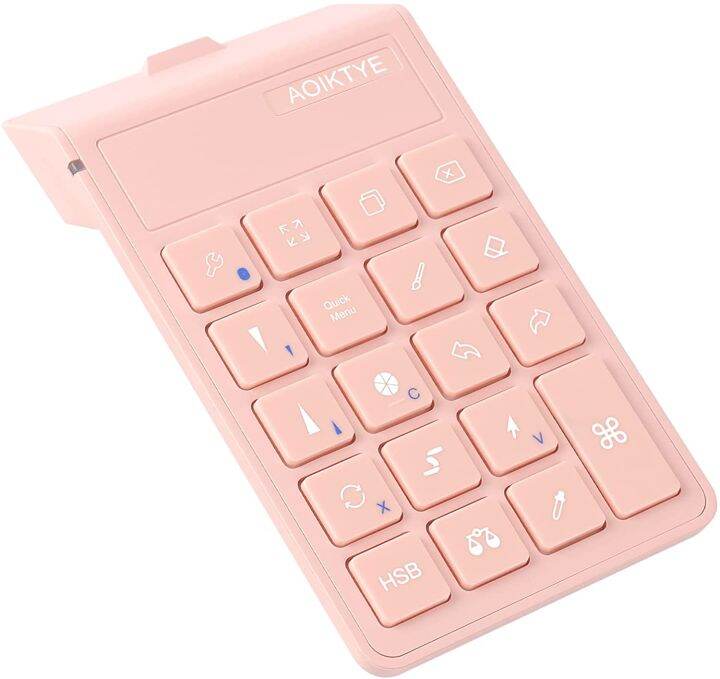 Aoiktye 2 Wireless Keyboard For Procreate,Artstudio，Ps， Bluetooth