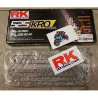 โปรโมชั่น++ โซ่ 525 Rk o ring Japan รุ่น Kro ราคาถูก อะไหล่แต่งมอเตอร์ไซค์  อุปกรณ์แต่งรถมอเตอร์ไซค์  อะไหล่รถมอไซค์  อะไหล่จักรยานยนต์