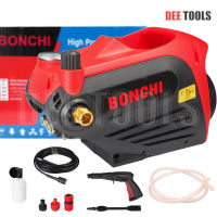 BONCHI เครื่องฉีดน้ำแรงดันสูง ปรับความแรงได้ รุ่น 2300(สีแดง) เครื่องมือช่างและอุปกรณ์ เครื่องฉีดน้ำแรงดันสูง เครื่องฉีดล้างรถ