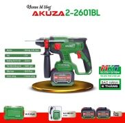 Máy Khoan Bê Tông Pin 3 Chức Năng AKUZA 2-2601 BL - Chân pin phổ thông