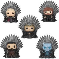 Funko Pop! เกมบัลลังก์จอนหิมะ Daenerys กลางคืนกษัตริย์ Tyrion บัลลังก์รูปการกระทำของเล่นรุ่นตุ๊กตา